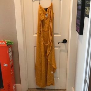 Yellow forever 21 dress